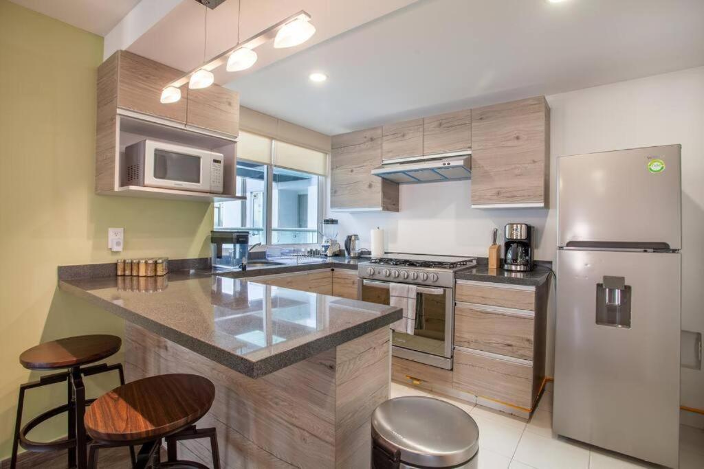Corazon De Condesa 3 Departamentos - 200Mbps Wifi, Roof, Gym Aparthotel Μεξικό Εξωτερικό φωτογραφία