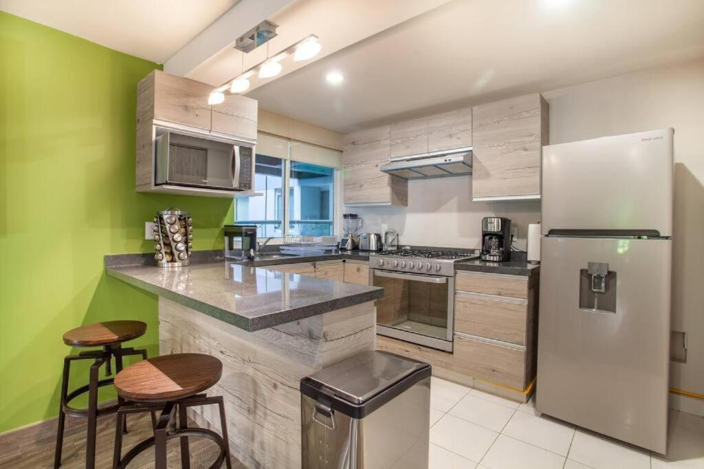 Corazon De Condesa 3 Departamentos - 200Mbps Wifi, Roof, Gym Aparthotel Μεξικό Εξωτερικό φωτογραφία
