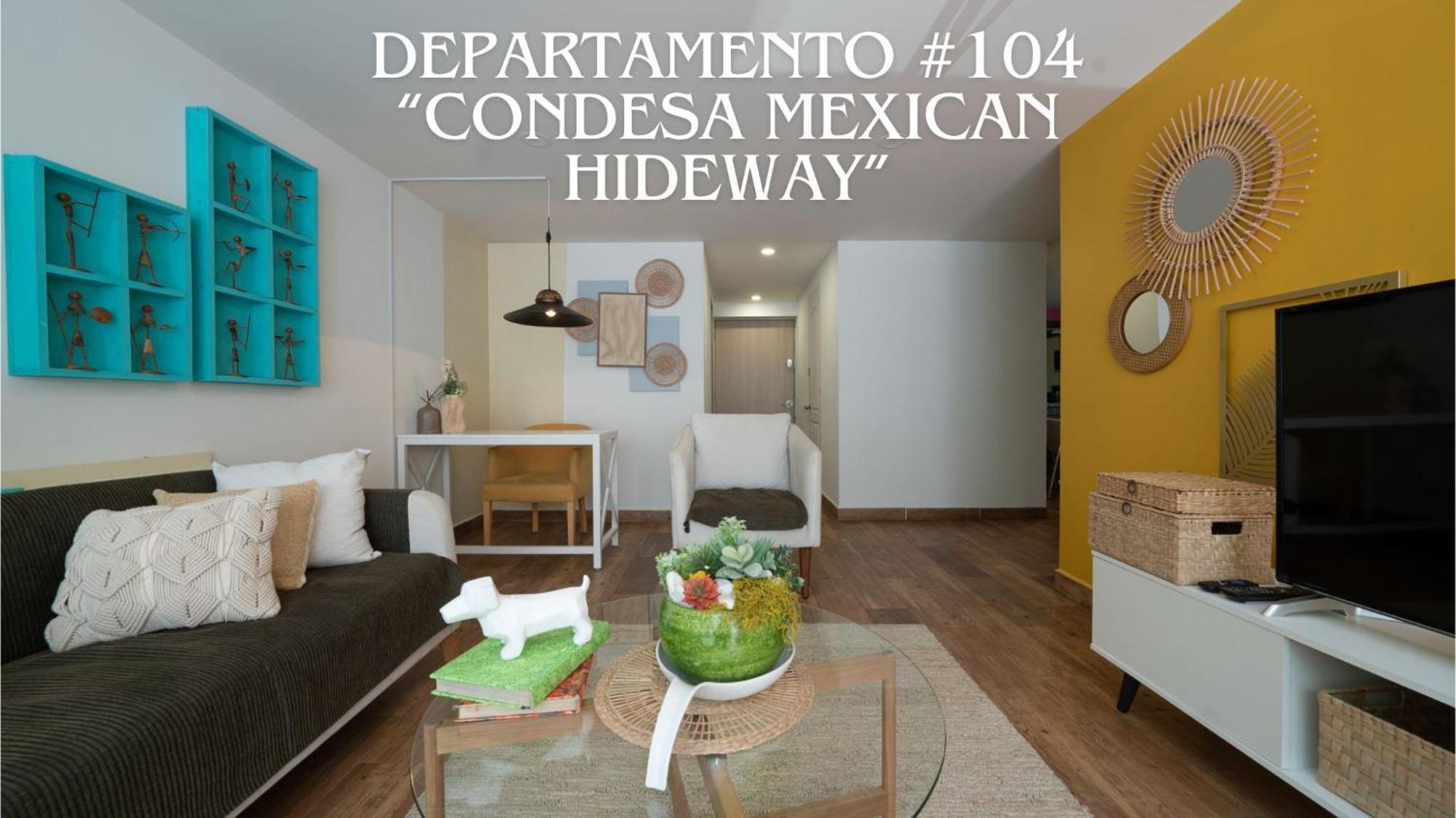Corazon De Condesa 3 Departamentos - 200Mbps Wifi, Roof, Gym Aparthotel Μεξικό Εξωτερικό φωτογραφία