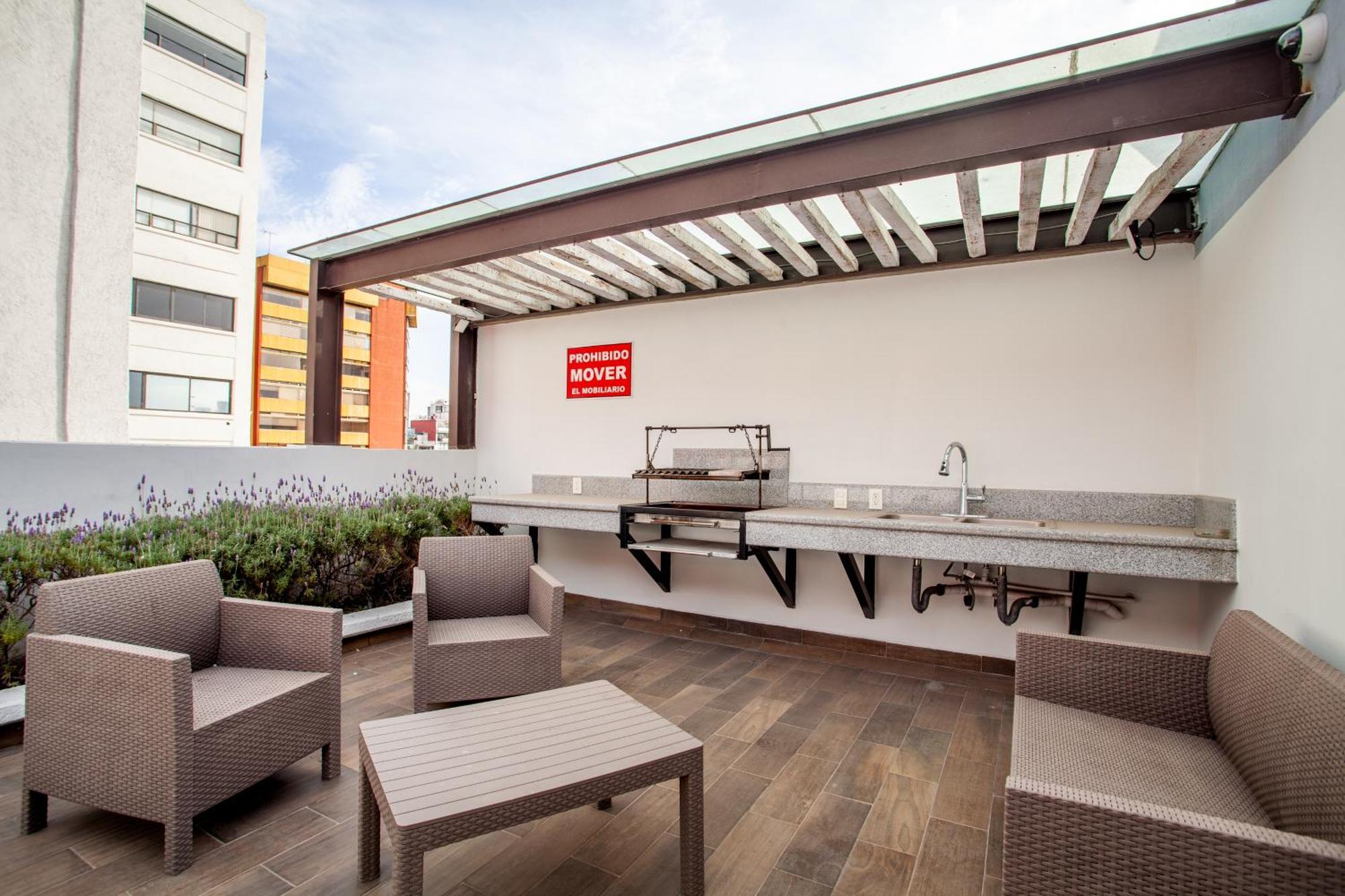 Corazon De Condesa 3 Departamentos - 200Mbps Wifi, Roof, Gym Aparthotel Μεξικό Εξωτερικό φωτογραφία